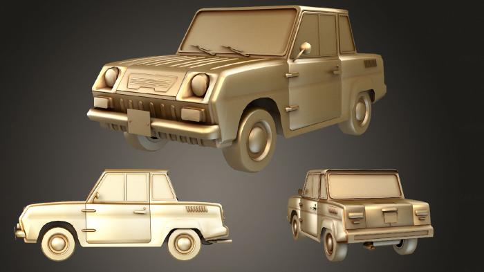 Cars and transport (CARS_3450) 3D model for CNC machine